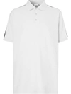 BURBERRY LOGO TAPE POLO SHIRT