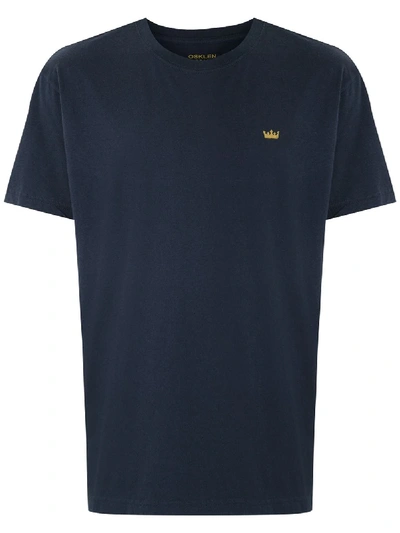 Osklen Mini Crown Regular T-shirt In Blue
