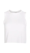 RAG & BONE THE KNIT RIB CROPPED TANK