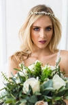 Brides And Hairpins Harlow Crystal Crown Comb In Gold