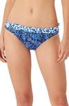 TOMMY BAHAMA WOODBLOCK REVERSIBLE HIPSTER BIKINI BOTTOMS,SS200216