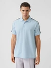 BURBERRY Logo Tape Cotton Piqué Polo Shirt