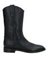 Alberta Ferretti Ankle Boots In Black