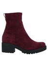 Docksteps Ankle Boots In Red