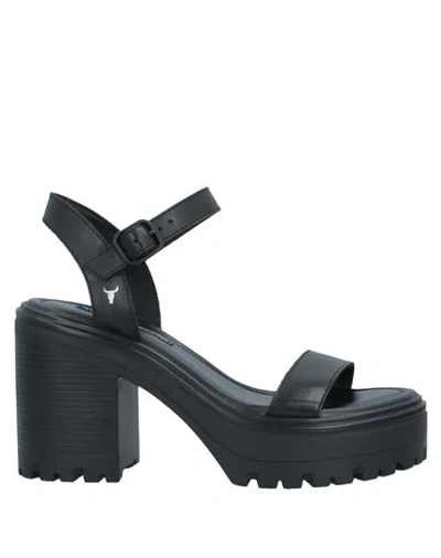 Windsor Smith Sandals In Black