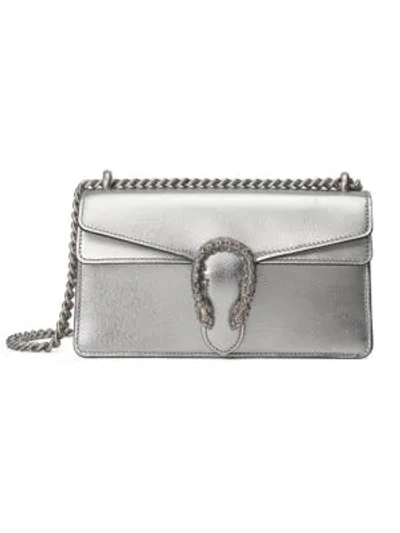 Gucci Women's Dionysus Small Shoulder Bag In Silver