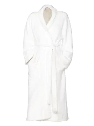 Barefoot Dreams The Cozychic Adult Robe In White