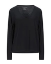 Majestic T-shirt In Black
