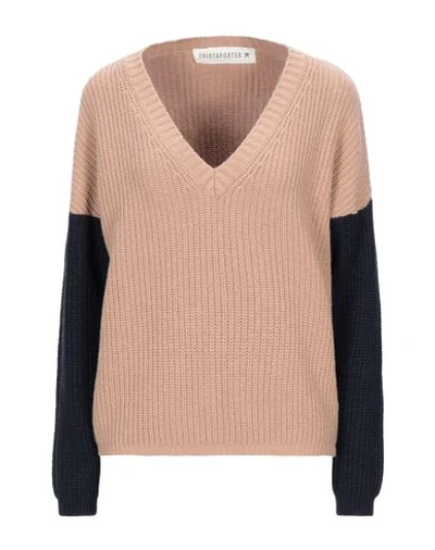 Shirtaporter Sweaters In Camel