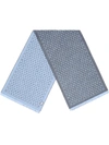 Gucci Wool Gg Jacquard Scarf In Blue