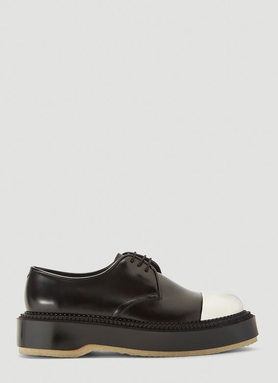 Adieu X Undercover Type 54c Metal Derby Shoes In Black