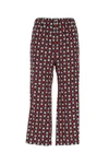 GUCCI GUCCI HORSEBIT PRINT PANTS