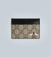 GUCCI BEE PRINT GG SUPREME CARDHOLDER,P00459984