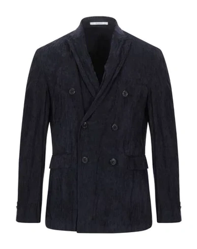 Aglini Suit Jackets In Dark Blue