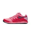 Nike Court Air Zoom Vapor X Womenâs Hard Court Tennis Shoe (laser Crimson) - Clearance Sale In Laser Crimson,pink,sunset Pulse,blackened Blue
