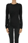 RABANNE DRAPED JERSEY TOP