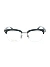 GUCCI NOVELTY 50MM SEMI-RIMLESS OPTICAL GLASSES,0400012767637