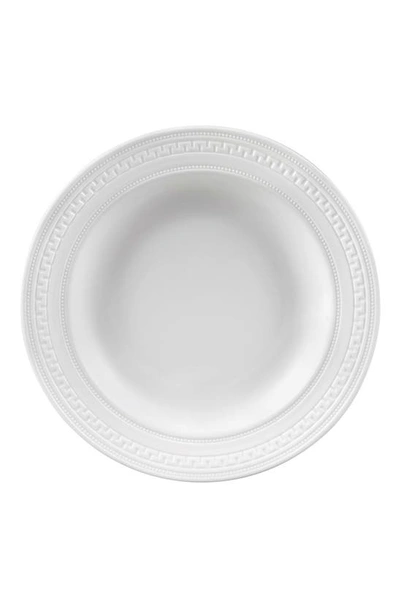 Wedgwood Dinnerware, Intaglio Rim Soup Bowl In White