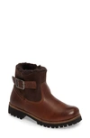 Blackstone Ol06 Genuine Shearling Lined Bootie In Brown Leather