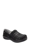 Alegria Keli Embossed Clog Loafer In Black