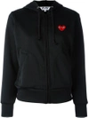 COMME DES GARÇONS PLAY embroidered heart hoodie,P1T17111402615