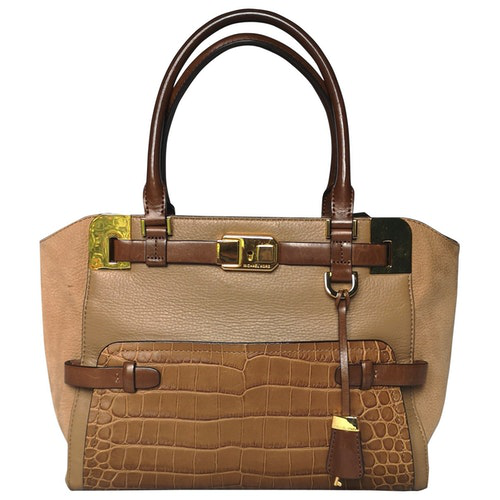 Pre-Owned Marc Jacobs Beige Leather Handbag | ModeSens