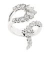 YEPREM WHITE GOLD AND DIAMOND M-PULSE RING,15495882