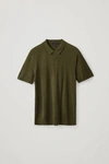 COS SHORT-SLEEVED KNITTED POLO,0200103046004