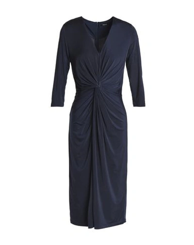 Raoul Knee-length Dress In Dark Blue