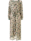 Bambah Selva Kaftan Maxi Dress In Black