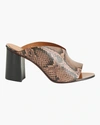 ATP ATELIER LICOLA SNAKE-PRINT SANDAL