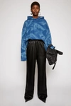 Acne Studios Satin Trousers Black In Satin Trousers
