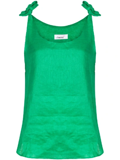 Bambah Verano Tie Detail Top In Green