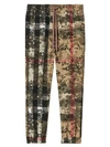 BURBERRY TULIO VINTAGE CHECK NYLON JOGGERS,400012745976