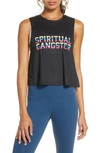 SPIRITUAL GANGSTER ACTIVE CROP TANK,SU03611006