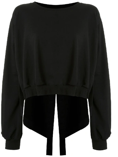 Taylor Portion Sweatshirt In Black