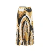 VERSACE BAROCCO ACANTHUS PLEATED MIDI SKIRT,P00494433