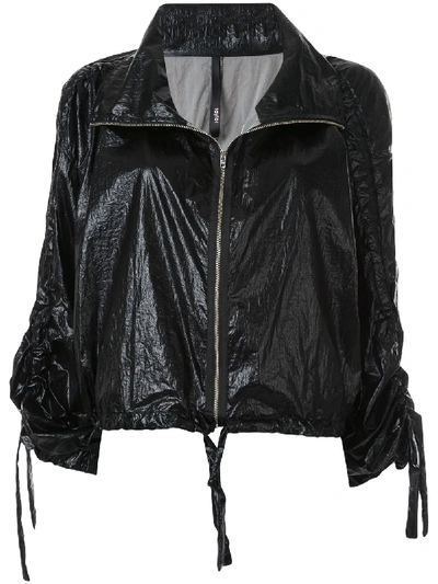 Taylor Singularity Cut-out Jacket In Black