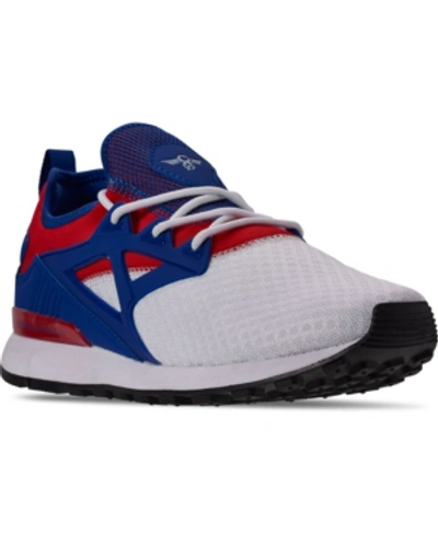 Creative Recreation Men's Metro Casual Athletic Sneakers From Finish Line In White, Navy, Red