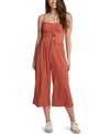 ROXY JUNIORS' WHERE YOU MOVE TEXTURED JUMPSUIT