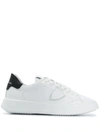 Philippe Model Flat Low Top Sneakers In White