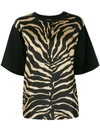 MONCLER ZEBRA-PRINT T-SHIRT