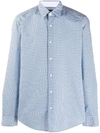 HUGO BOSS MICRO CHECK PRINT SHIRT