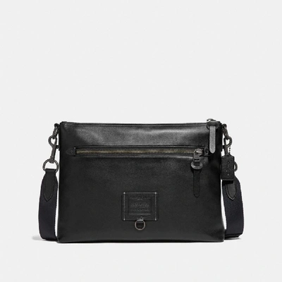 Coach Rivington Messenger In Black