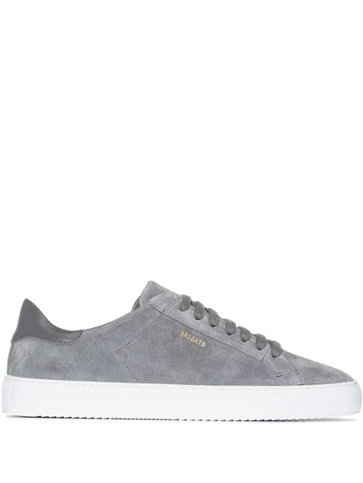 Axel Arigato Clean Suede Sneakers In Gray