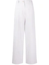 A KIND OF GUISE BANKU WIDE-LEG TROUSERS