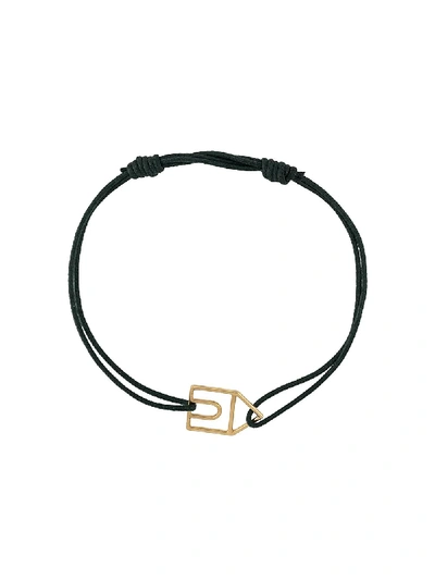 Aliita House Charm Bracelet In Black