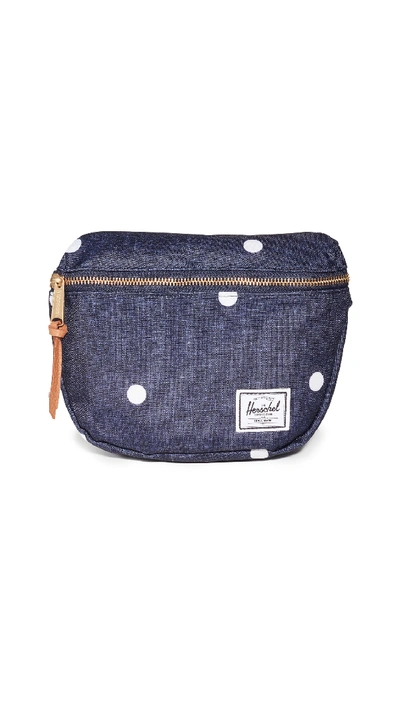 Herschel Supply Co Fifteen Fanny Pack In Polka Dot Crosshatch