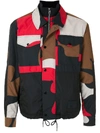 HUGO BOSS COLOUR-BLOCK WINDBREAKER