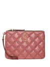 MARC JACOBS THE QUILTED SOFTSHOT WRISTLET POUCH